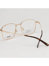 Glasses frame BY5039D 030 light gold frame glasses Asian fit - BALLY - BALAAN 4