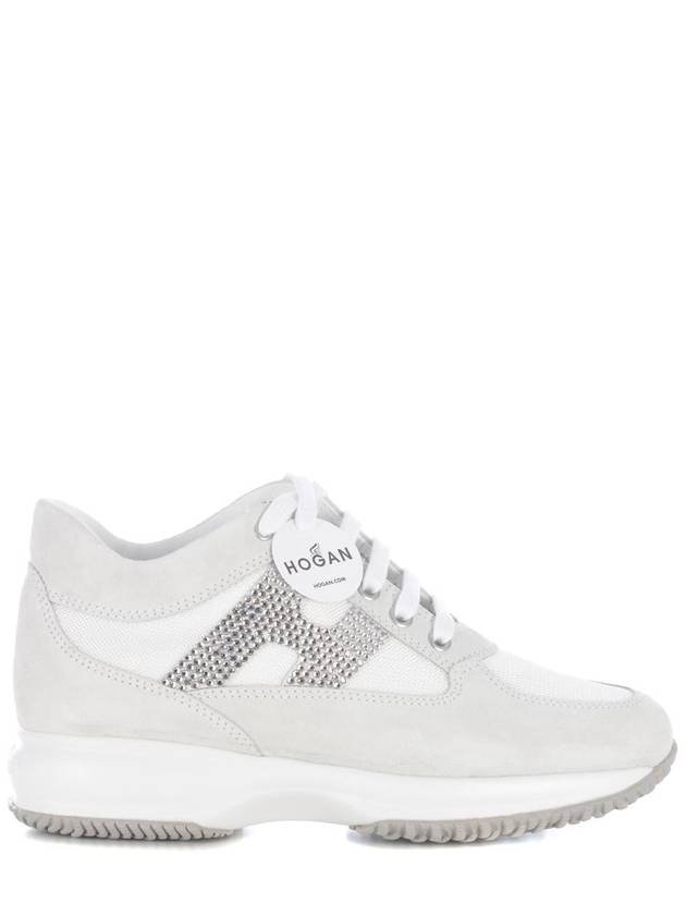 interactive low top sneakers gray silver - HOGAN - BALAAN 2