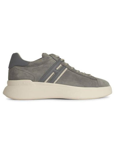 Hogan 'H581' Grey Suede Sneakers - HOGAN - BALAAN 1