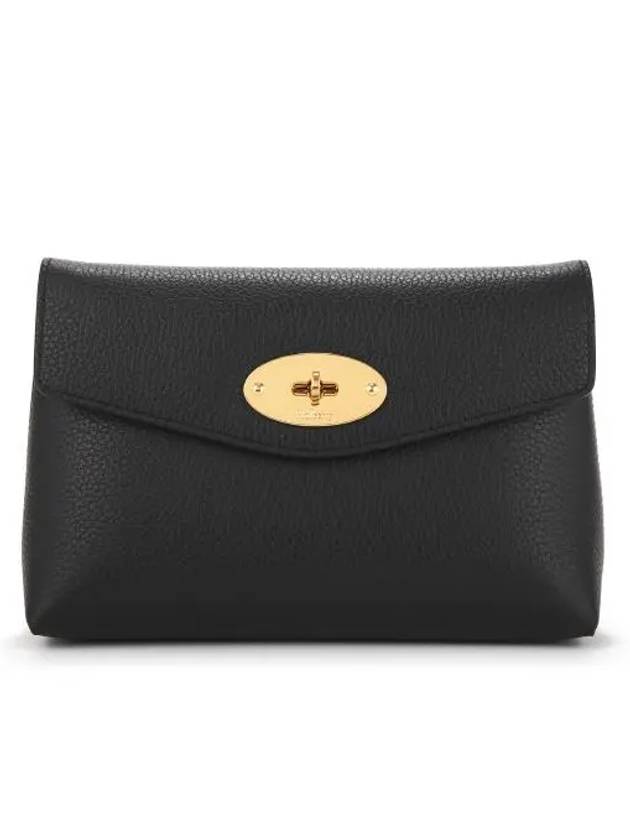 Darley Cosmetic Classic Grain Small Pouch Bag Black - MULBERRY - BALAAN 2