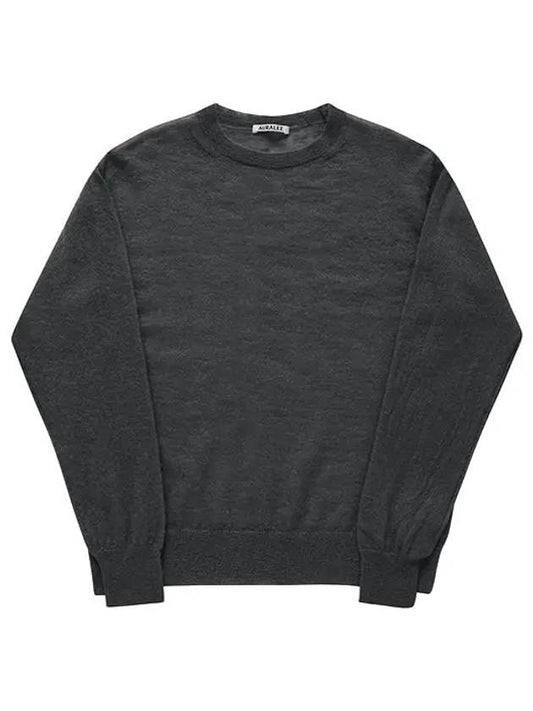 A24SP02FG DARK GRAY Men s Knit - AURALEE - BALAAN 1