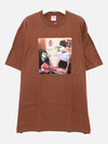 SS22T41 BROWN Antihero Tshirt - SUPREME - BALAAN 2