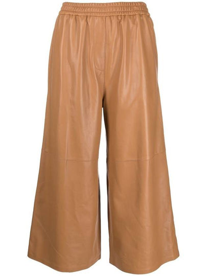 23 ss Crop Leather Trousers S359Y54L115542 B0710231137 - LOEWE - BALAAN 2