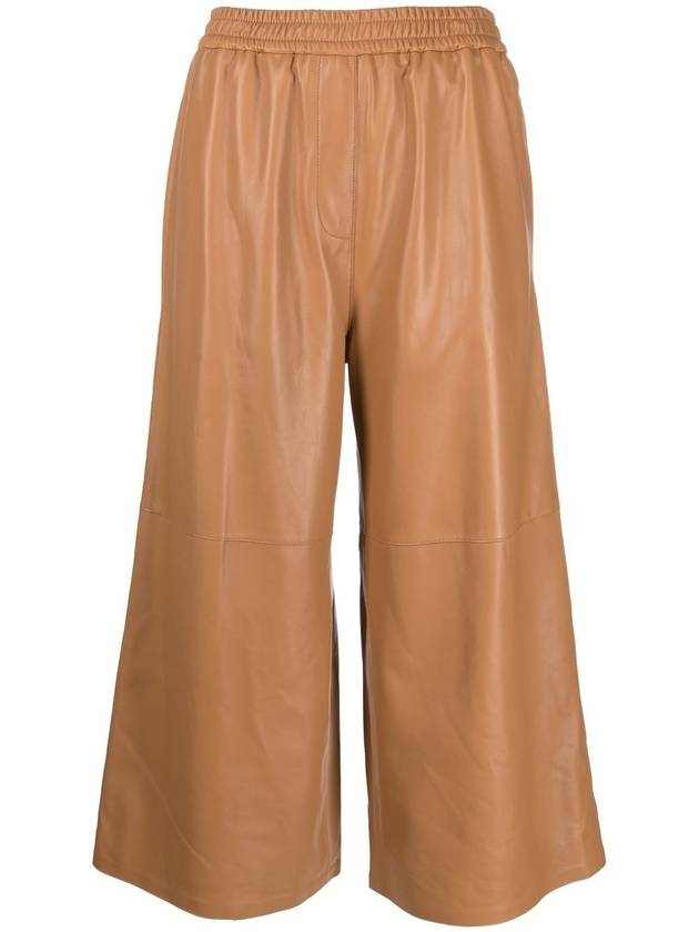 23 ss Crop Leather Trousers S359Y54L115542 B0710231137 - LOEWE - BALAAN 1