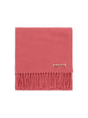 Wool Fringe Muffler Mineral Red - ACNE STUDIOS - BALAAN 1