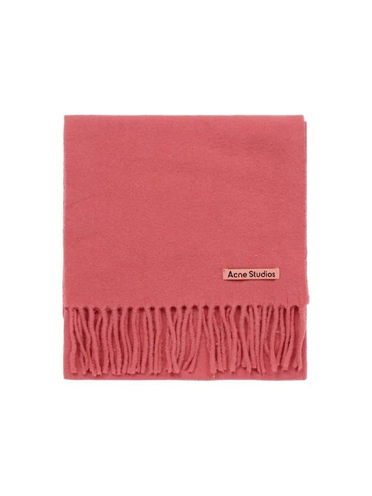 Studios Heavy Small Muffler Mineral Red - ACNE STUDIOS - BALAAN.