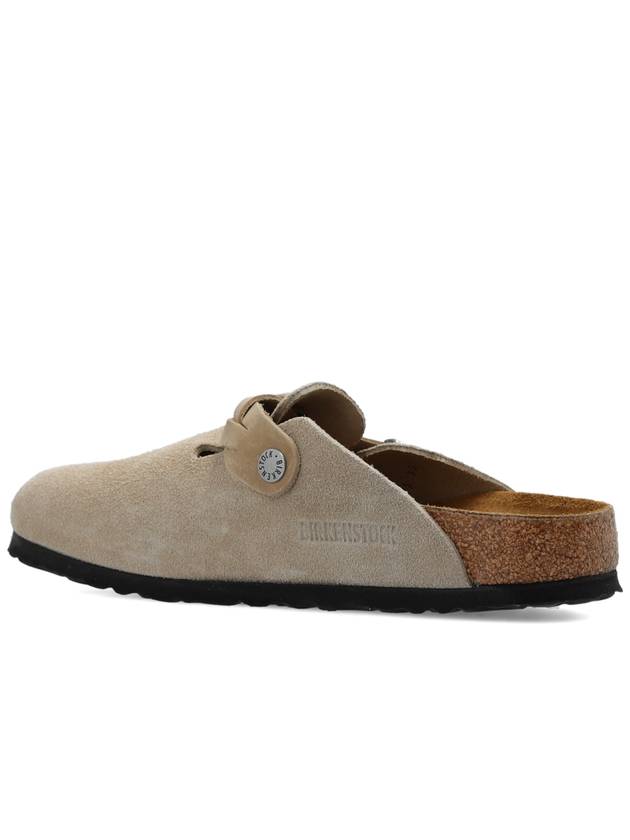 Boston Suede Mule Taupe - BIRKENSTOCK - BALAAN 6