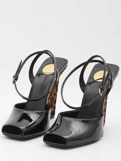 La Scandale Wedge Sandals - SAINT LAURENT - BALAAN 2