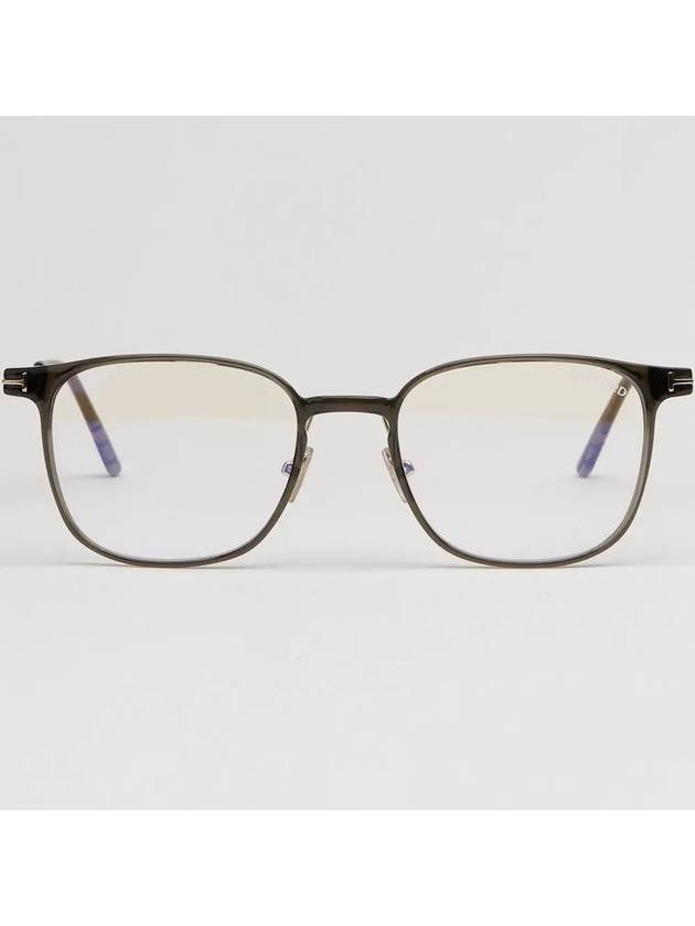 Eyewear Square Acetate Eyeglasses Black Gold - TOM FORD - BALAAN 4