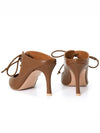 Marlon Sulzer MARCIA 80 1 BRUNETTE WOMEN S MULE HEEL - MALONE SOULIERS - BALAAN 6