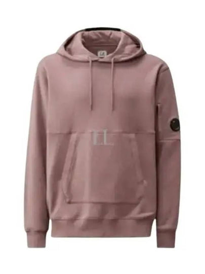 Diagonal Raised Fleece Lens Hoodie Purple - CP COMPANY - BALAAN 2