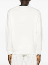 Diagonal Raised Fleece Sweatshirt White - CP COMPANY - BALAAN 5