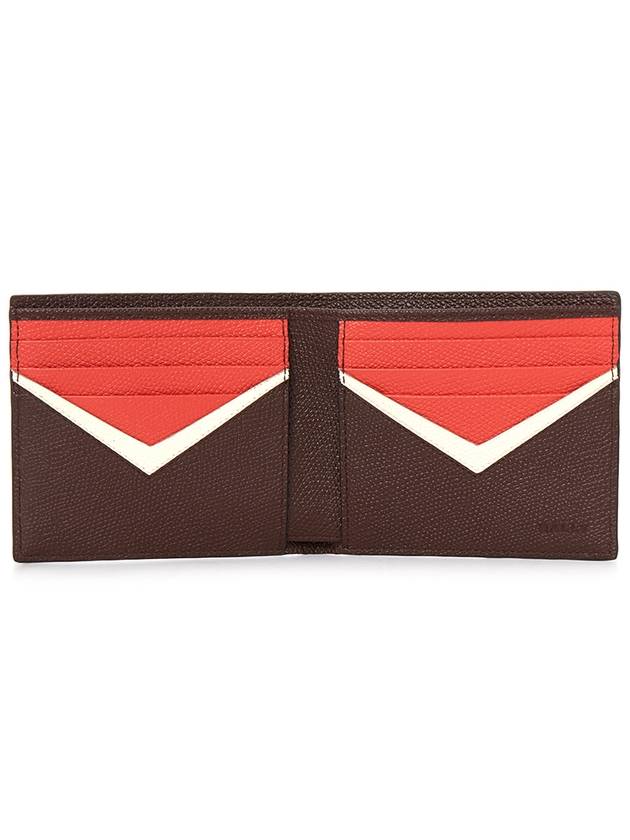 Men's Half Wallet FLAG BIFOLD 8CCN 8P1 - BALLY - BALAAN 4