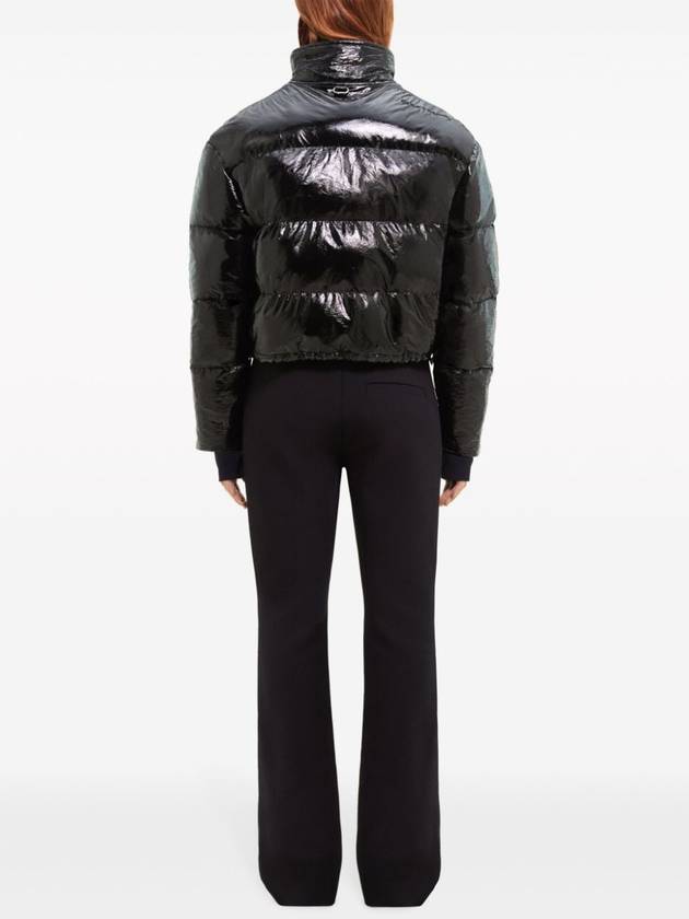 Vinyl Padding Jacket Black - COURREGES - BALAAN 6