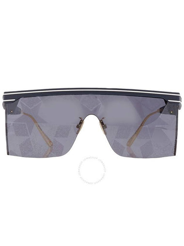 Dior DIORCLUB M1U Mirror Blue Star Print Shield Ladies Sunglasses CD40042U 91C 00 - DIOR - BALAAN 1