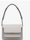 Women's Mini Trunk Soft Shoulder Bag Stone - MARNI - BALAAN 2