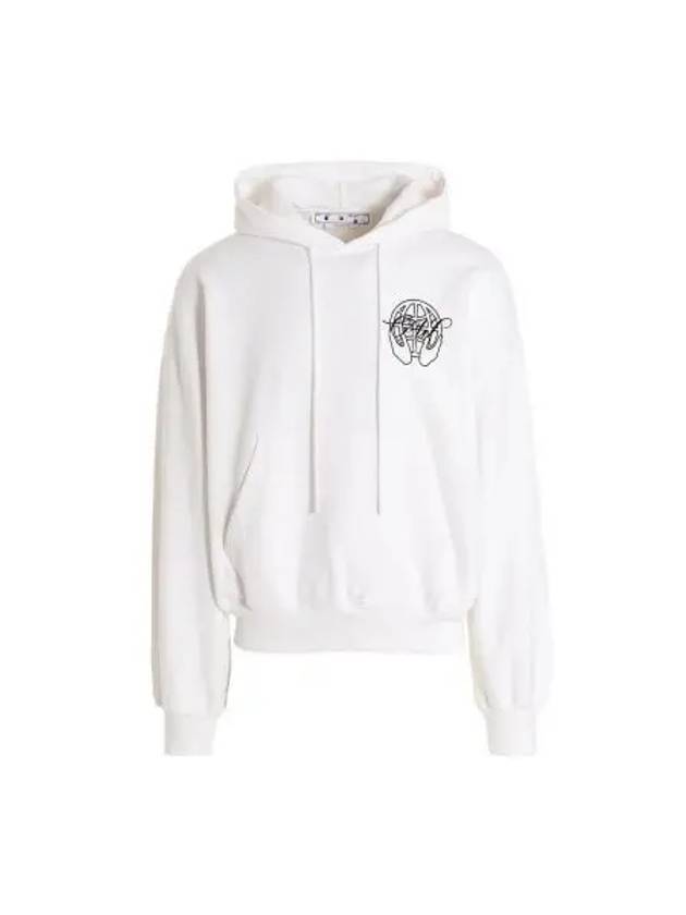 Hand Arrow Hoodie White - OFF WHITE - BALAAN 2