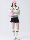 High stretch mini flare skirt DNAVY - MONBIRDIE GOLF - BALAAN 7