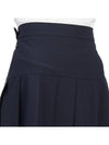 Women's Malika Golf Pleated Skirt Navy - J.LINDEBERG - BALAAN 10