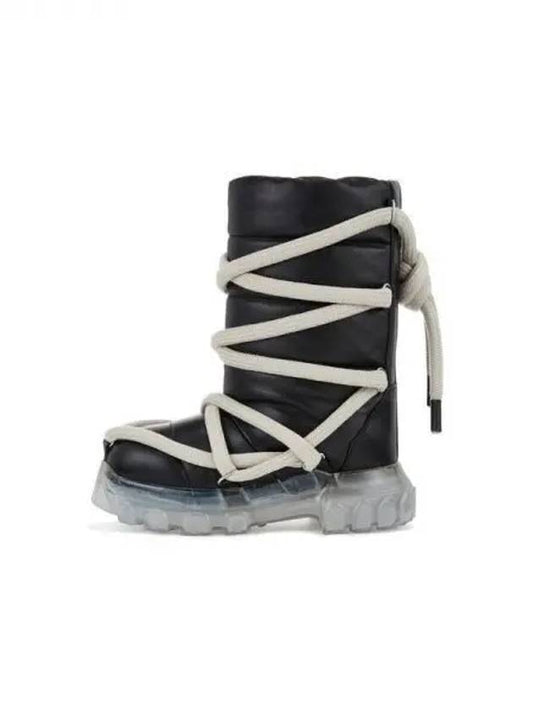 WOMEN LUNAR Tractor Boots Black 270541 - RICK OWENS - BALAAN 1