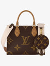 Women's OnTheGo PM Monogram Tote Bag Brown - LOUIS VUITTON - BALAAN 2