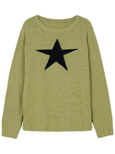 star boucle knit green - HIGH SCHOOL DISCO - BALAAN 2