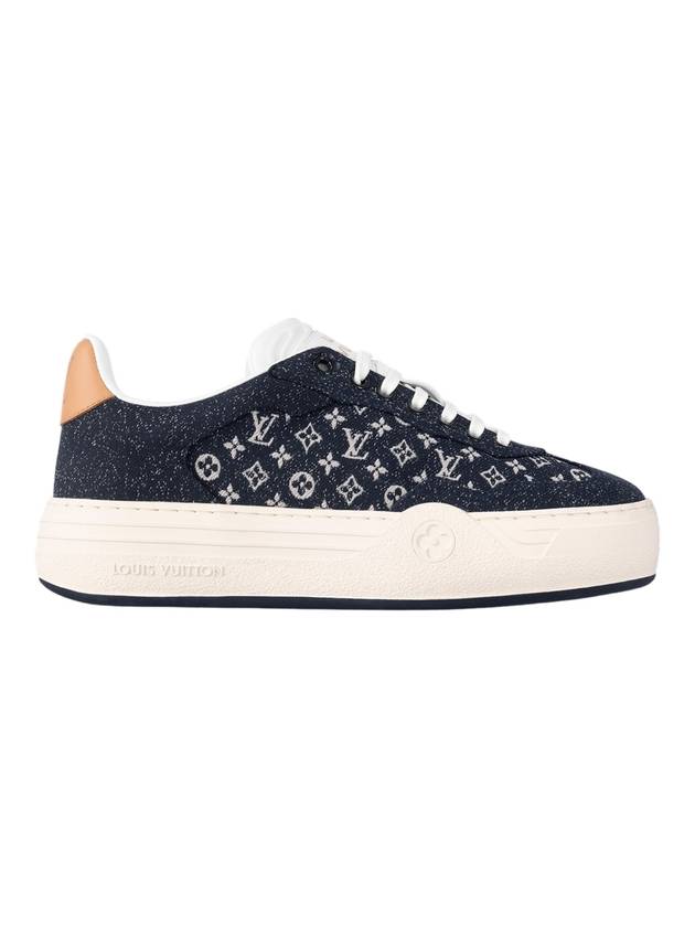 LV Groovy Low Top Sneakers Navy - LOUIS VUITTON - BALAAN 1