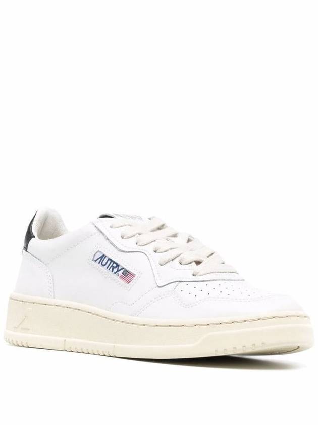 Medalist Goatskin Low Top Sneakers White - AUTRY - BALAAN 5