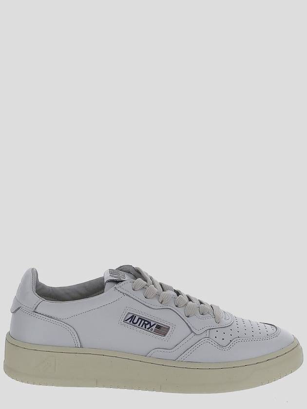 Medalist Leather Low Top Sneakers White - AUTRY - BALAAN 2