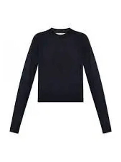 De Coeur Wool Knit Top Navy - AMI - BALAAN 2