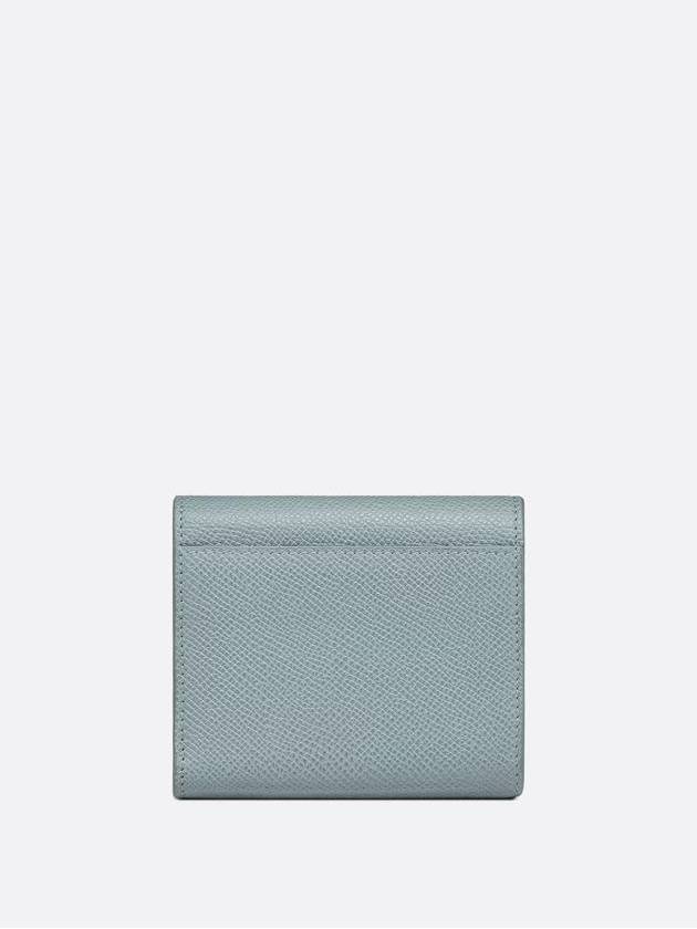 30 Montaine Lotus Halfwallet Cloud Blue - DIOR - BALAAN.