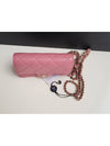 classic gold caviar chain mini cross bag rose pink - CHANEL - BALAAN.
