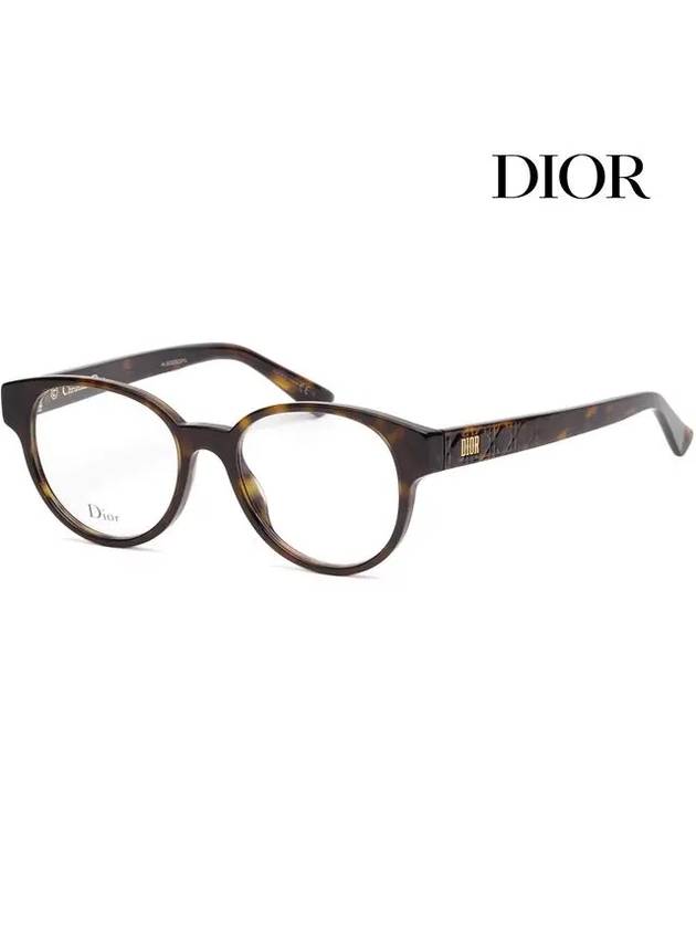 Glasses frame LADYO1 086 classic round horn rim - DIOR - BALAAN 1