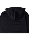 Embroidered Balk Flower Logo Hooded Top Black - KENZO - BALAAN.