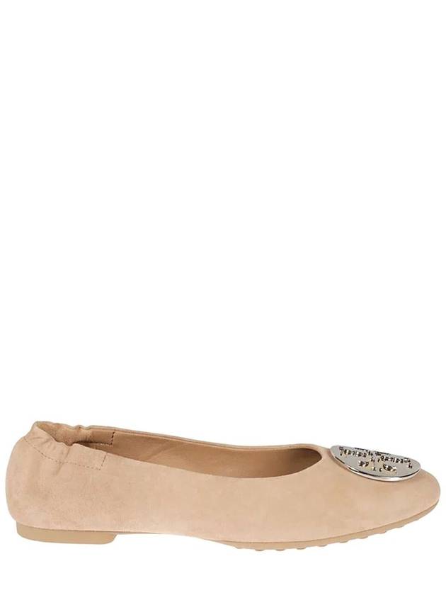 Women's Claire Suede Ballerina Pink - TORY BURCH - BALAAN 2