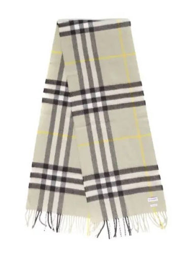 checked cashmere scarf - BURBERRY - BALAAN 1