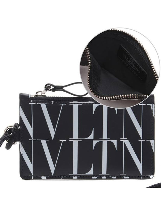 VLTN Strap Card Wallet - VALENTINO - BALAAN.