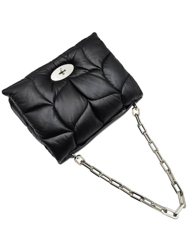 Mulberry HH8355 Black Nappa Softy Chain Shoulder Bag - MULBERRY - BALAAN 5