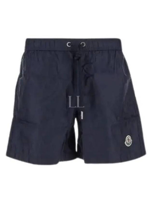 Monogram jacquard swim shorts blue - MONCLER - BALAAN 2