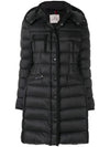 Hermine Hood Down Long Padding Black - MONCLER - BALAAN 2