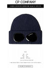 Goggles Merino Wool Beanie Navy - CP COMPANY - BALAAN 3