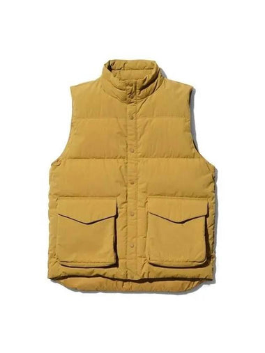 Recycled Down Vest Recycled Down Vest Coyote JK 23AU120CY Mustard 271079 - SNOW PEAK - BALAAN 1