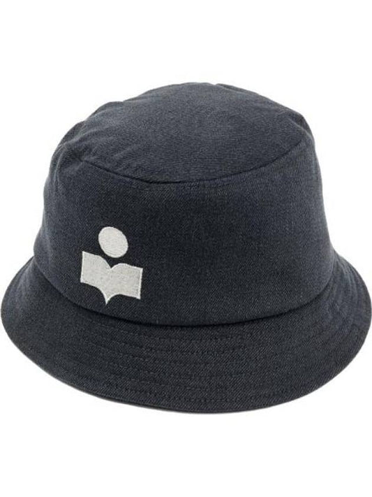 Logo Embroidered Bucket Hat CU001XHAA1C10J - ISABEL MARANT - BALAAN.