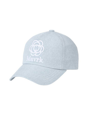 Maverick Unisex M45 UNST M Flower Ball Cap Sky Blue - MAVRK - BALAAN 1