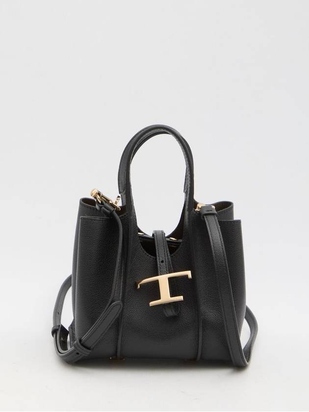 T Timeless Micro Tote Bag Black - TOD'S - BALAAN 2