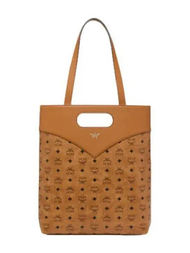 Visetos Leather Mix Diamond Tote - MCM - BALAAN 1