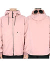 GD Shell Goggles Hooded Jacket Pink - CP COMPANY - BALAAN 3