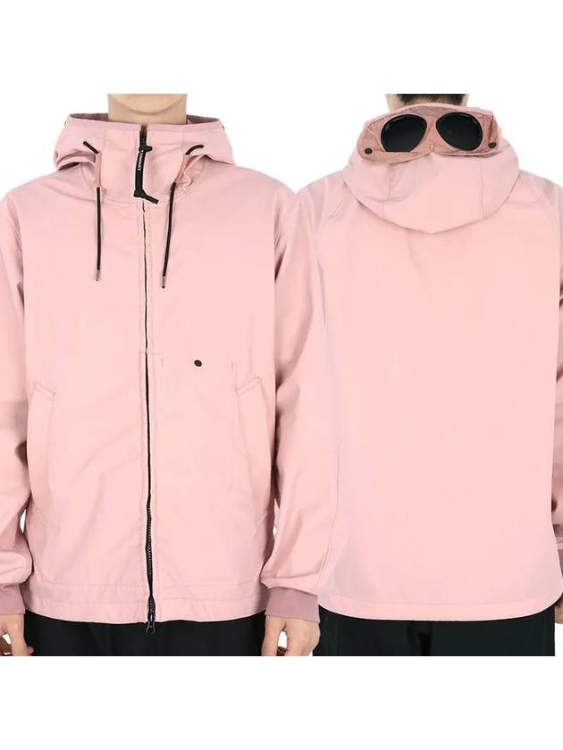 GD Shell Goggles Hooded Jacket Pink - CP COMPANY - BALAAN 2