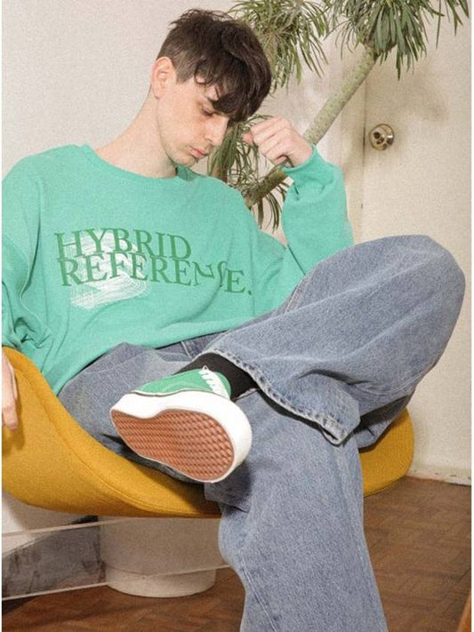 Hybrid Reference Pigment Washing Sweatshirt Mint - BUTTON SEOUL - BALAAN 2