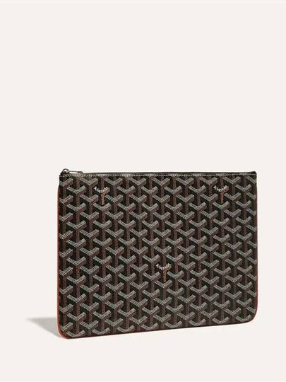 Senna MM Clutch Bag Black Tan - GOYARD - BALAAN 2